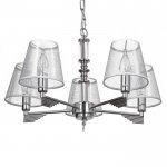 Люстра 65071912/5CR E14 40Вт хром 56х56х71 см.