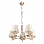 Люстра 65071912/5FG E14 40Вт золото 56х56х73 см.