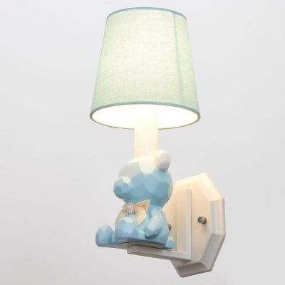 Бра 670604/1 E14 40Вт белый-голубой 14,5х17,5х33 см