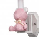 Бра 670605/1 E14 40Вт белый-розовый 14,5х17,5х33 см