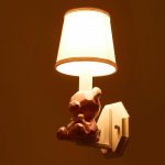 Бра 670605/1 E14 40Вт белый-розовый 14,5х17,5х33 см