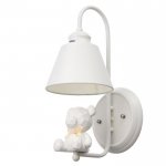 Бра 670607/1 E27 40Вт белый 24х18х42 см