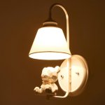 Бра 670607/1 E27 40Вт белый 24х18х42 см