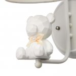 Бра 670607/1 E27 40Вт белый 24х18х42 см