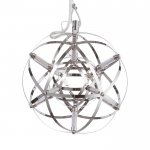 Люстра 669701/12 LED 7,2Вт 4000К хром 20х20х150 см