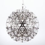 Люстра 669709/92 LED 55,2Вт 4000К хром 40х40х150 см