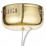 Люстра 669712/92 LED 55,2Вт 3000К золото 60х60х150 см