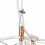 Люстра 669712/92 LED 55,2Вт 3000К золото 60х60х150 см