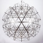 Люстра 669713/92 LED 55,2Вт 4000К хром 80х80х150 см