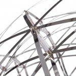 Люстра 669713/92 LED 55,2Вт 4000К хром 80х80х150 см