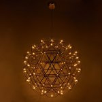 Люстра 669714/92 LED 55,2Вт 3000К золото 80х80х150 см