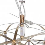 Люстра 669714/92 LED 55,2Вт 3000К золото 80х80х150 см