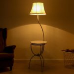 Торшер 4416220T/1 E27 40Вт белый 46х43х160 см