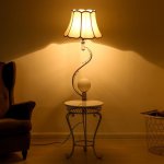 Торшер 4416224T/1 E27 40Вт белый 54х40х165 см