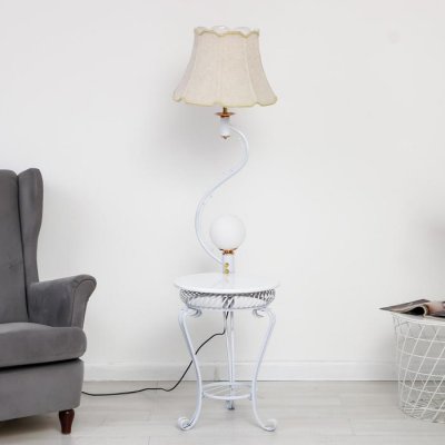 Торшер 4416224T/1 E27 40Вт белый 54х40х165 см Торшер 4416224T/1 E27 40Вт белый 54х40х165 см