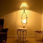 Торшер 4416227T/2 E27 40Вт белый 55х46х168 см