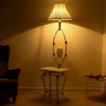 Торшер 4416227T/2 E27 40Вт белый 55х46х168 см