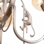 Люстра 669601/5 Е14 40Вт матовое серебро 64х64х45 см