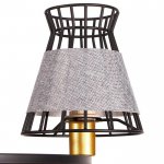 Люстра 669604/5 Е14 40Вт черный-золото 60х60х43 см