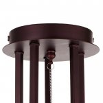 Люстра 669605/5 Е14 40Вт кофе 60х60х39 см