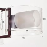 Люстра 669605/5 Е14 40Вт кофе 60х60х39 см