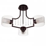 Люстра 669606/3 Е14 40Вт кофе 60х60х39 см