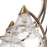 Люстра 669610/5 Е14 40Вт бронза 59х59х44 см