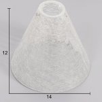 Люстра 669611/3 Е14 40Вт белый патинированное золото 59х59х44 см