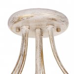 Люстра 669611/3 Е14 40Вт белый патинированное золото 59х59х44 см