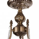 Люстра 669613/3 Е14 40Вт бронза 58х58х43 см
