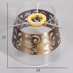 Люстра 669613/3 Е14 40Вт бронза 58х58х43 см