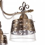 Люстра 669613/3 Е14 40Вт бронза 58х58х43 см