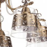 Люстра 669614/5 Е14 40Вт бронза 58х58х43 см