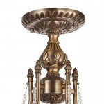 Люстра 669614/5 Е14 40Вт бронза 58х58х43 см
