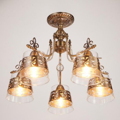 Люстра 669614/5 Е14 40Вт бронза 58х58х43 см Люстра 669614/5 Е14 40Вт бронза 58х58х43 см