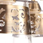 Люстра 669614/5 Е14 40Вт бронза 58х58х43 см