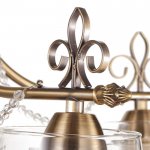 Люстра 669614/5 Е14 40Вт бронза 58х58х43 см