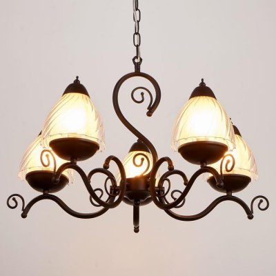 Люстра 669617/5 Е14 40Вт черный 64,5х64,5х38 см