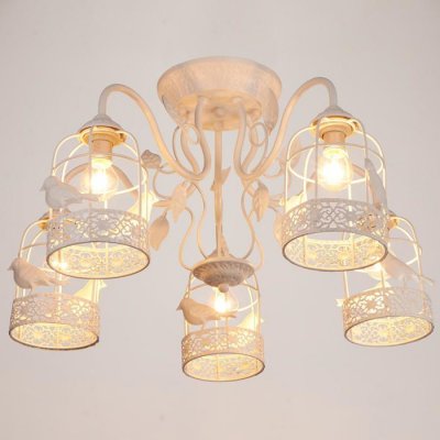 Люстра 669619/6 Е14 40Вт белый 59х59х33 см Люстра 669619/6 Е14 40Вт белый 59х59х33 см