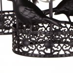 Люстра 669620/6 Е14 40Вт черный 59х59х33 см