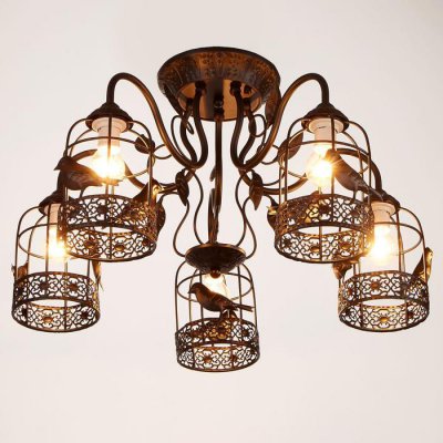 Люстра 669620/6 Е14 40Вт черный 59х59х33 см Люстра 669620/6 Е14 40Вт черный 59х59х33 см