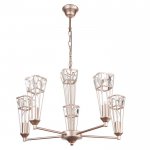 Люстра 669623/5 Е14 40Вт золото шампань 62х62х38 см