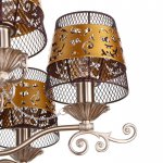 Люстра 669624/6 Е14 40Вт сатин никель 62х62х38 см