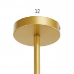 Люстра 2403160/3 E27 40Вт золото 125х125х50 см