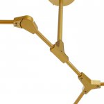 Люстра 2403160/3 E27 40Вт золото 125х125х50 см