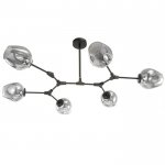 Люстра 2403163/6 E27 40Вт черный 130х130х50 см