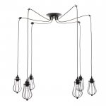 Светильник 2403170/6 E27 40Вт черный