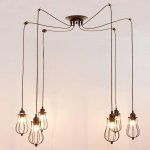 Светильник 2403170/6 E27 40Вт черный