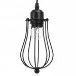 Светильник 2403171/1 E27 40Вт черный 11х11х122 см