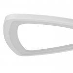 Люстра с ПДУ 671105/4 LED 112Вт диммер 3 режима 3000-6000К белый 59х50х11 см